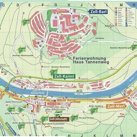 Haus Tannenweg Apartman Zell an der Mosel Kültér fotó